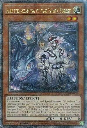 Image of Elzette, Azamina of the White Forest (Quarter Century Secret Rare) [SUDA-EN008] Quarter Century Secret Rare