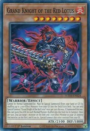 Image of Grand Knight of the Red Lotus [SUDA-EN024] Common