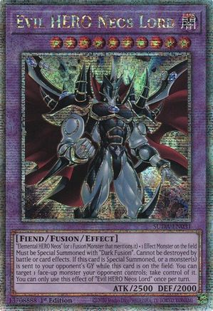 Image of Evil HERO Neos Lord (Quarter Century Secret Rare) [SUDA-EN031] Quarter Century Secret Rare
