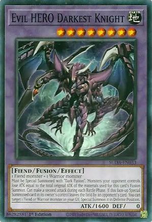 Image of Evil HERO Darkest Knight [SUDA-EN033] Common