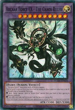 Image of Arcana Force EX - The Chaos Ruler [SUDA-EN034] Super Rare
