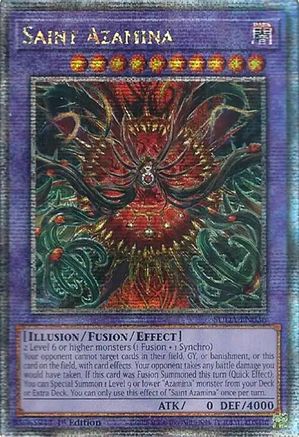 Image of Saint Azamina (Quarter Century Secret Rare) [SUDA-EN036] Quarter Century Secret Rare