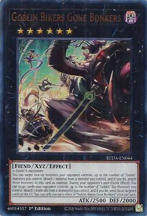 Image of Goblin Bikers Gone Bonkers [SUDA-EN044] Ultra Rare