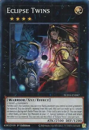Image of Eclipse Twins [SUDA-EN047] Super Rare