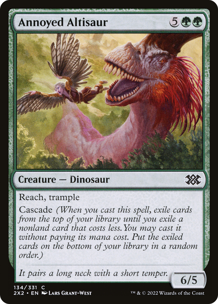 Image of Annoyed Altisaur [Double Masters 2022]