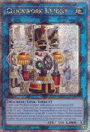 Image of Clockwork Knight (Quarter Century Secret Rare) [SUDA-EN050] Quarter Century Secret Rare