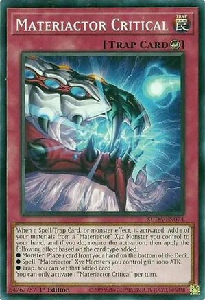 Image of Materiactor Critical [SUDA-EN074] Common