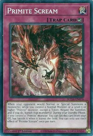 Image of Primite Scream [SUDA-EN076] Common