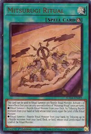 Image of Mitsurugi Ritual [SUDA-EN095] Ultra Rare