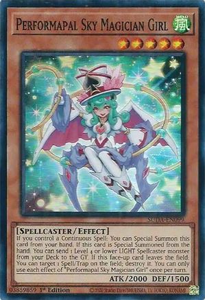 Image of Performapal Sky Magician Girl [SUDA-EN099] Super Rare