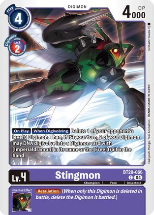 Image of Stingmon [BT20-066] [Release Special Booster Ver.2.5]