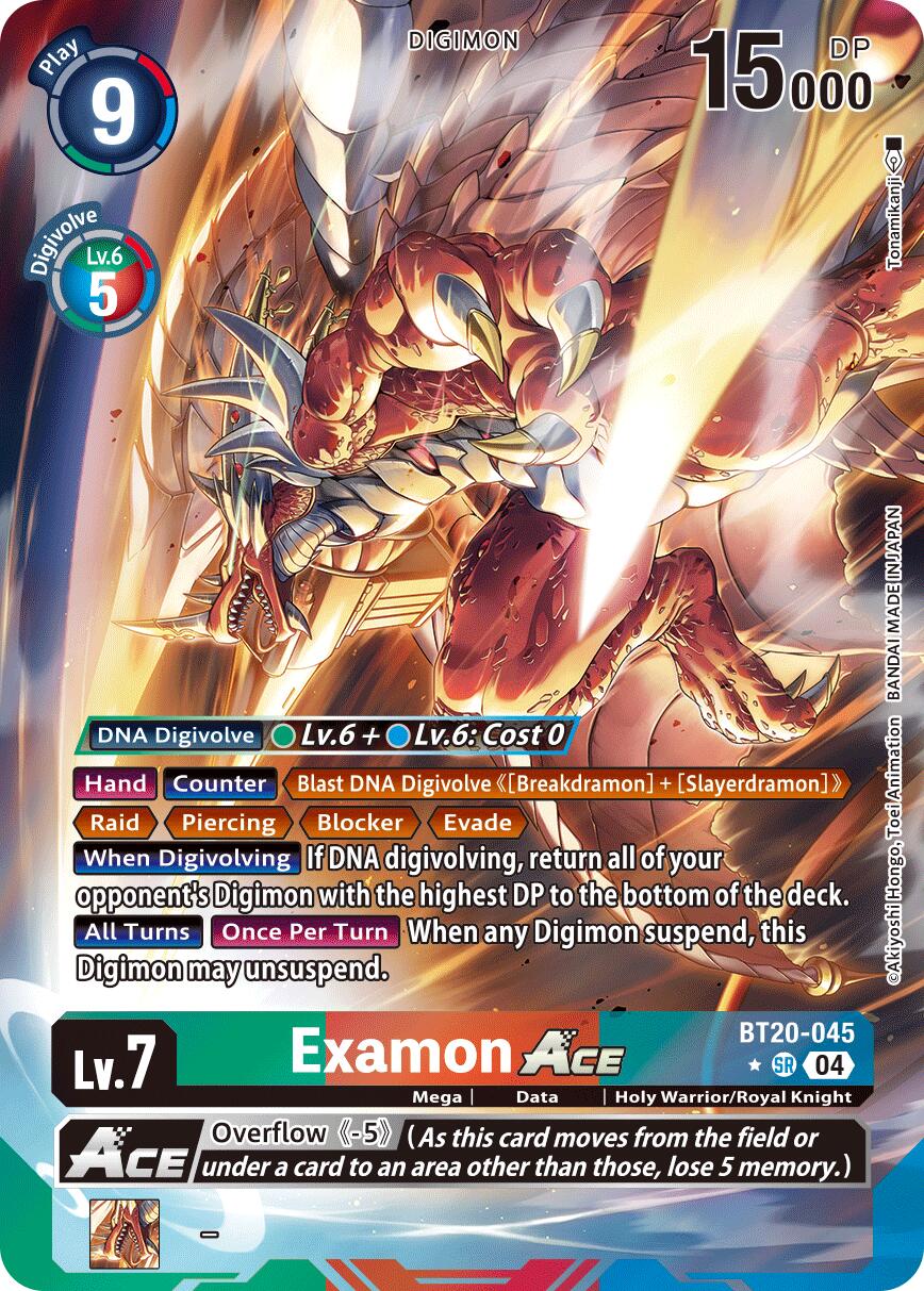 Image of Examon ACE [BT20-045] (Alternate Art) [Release Special Booster Ver.2.5]