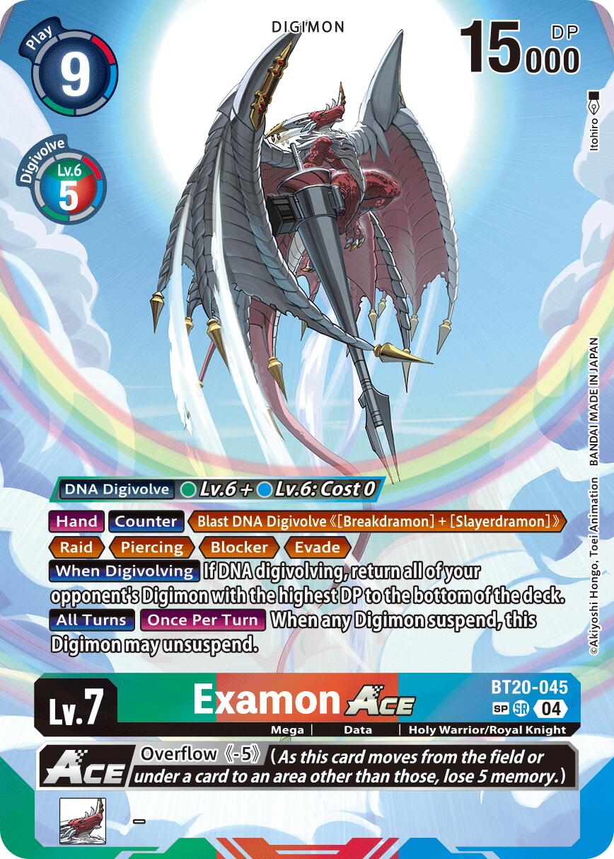 Image of Examon ACE [BT20-045] (Textured) [Release Special Booster Ver.2.5]