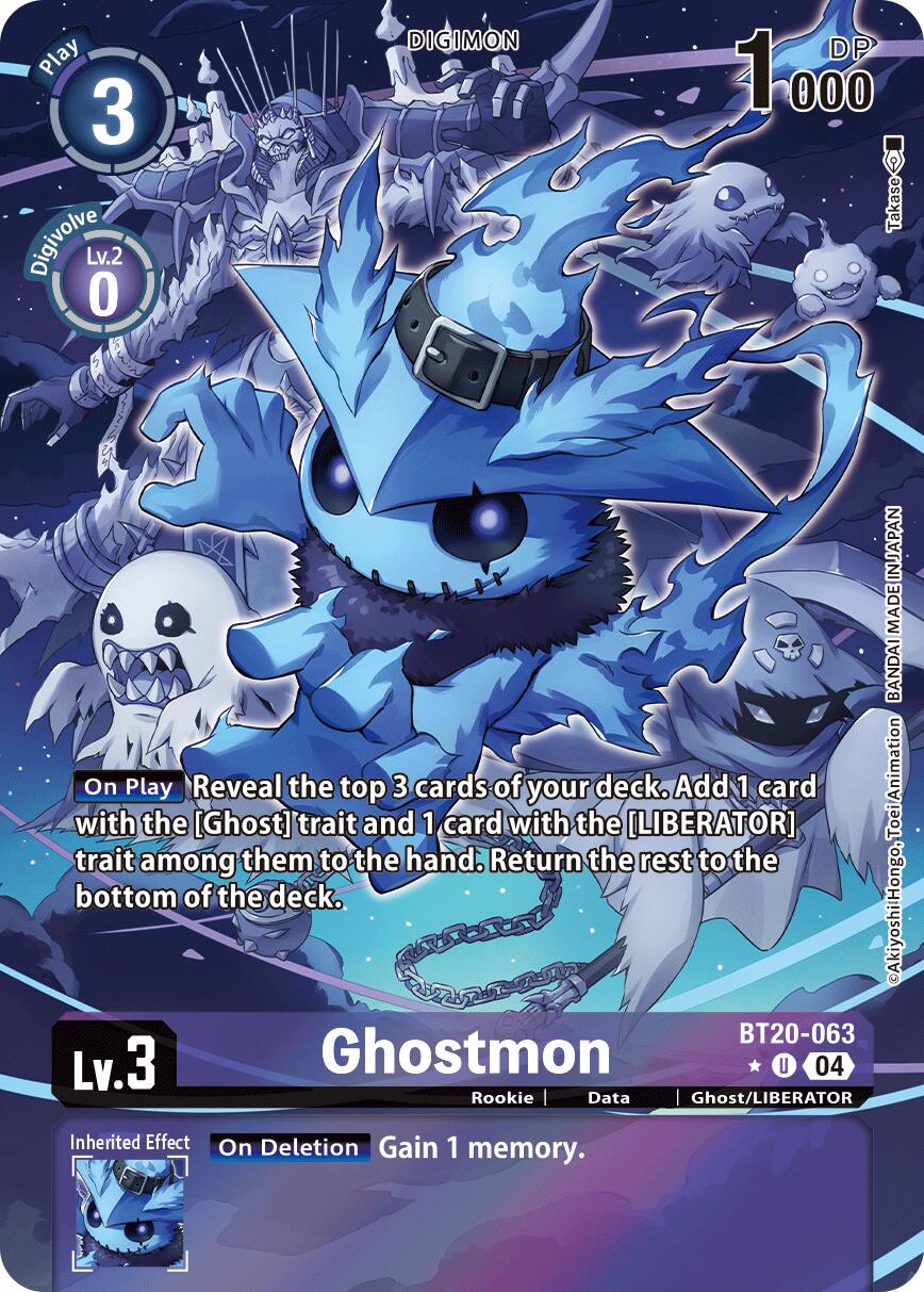 Image of Ghostmon [BT20-063] (Alternate Art) [Release Special Booster Ver.2.5]