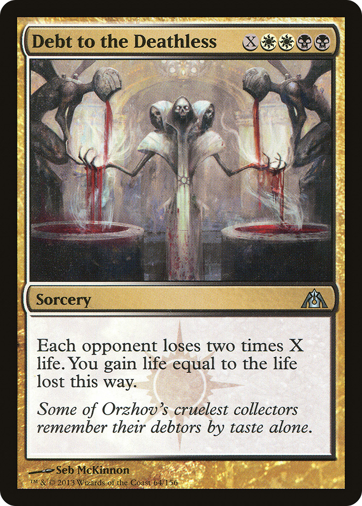 Image of Debt to the Deathless [Dragon's Maze]