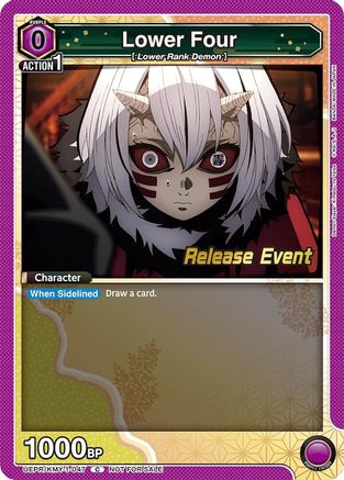 Image of Lower Four (UEPR/KMY-1-047) - UE05BT Demon Slayer Kimetsu no Yaiba Release Event Cards