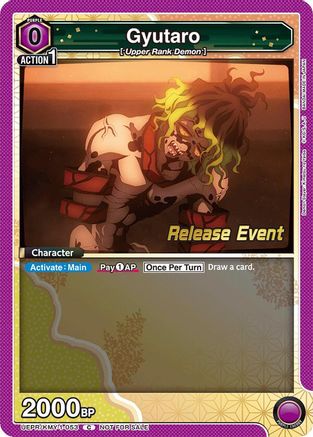 Image of Gyutaro (053) (UEPR/KMY-1-053) - UE05BT Demon Slayer Kimetsu no Yaiba Release Event Cards