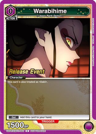 Image of Warabihime (UEPR/KMY-1-060) - UE05BT Demon Slayer Kimetsu no Yaiba Release Event Cards
