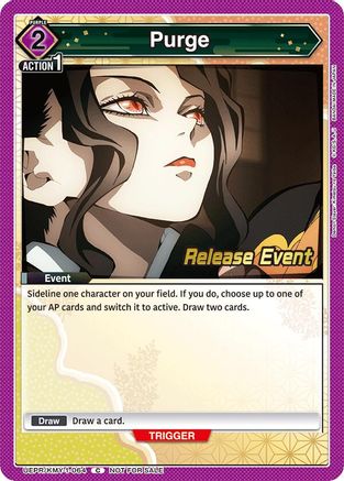 Image of Purge (UEPR/KMY-1-064) - UE05BT Demon Slayer Kimetsu no Yaiba Release Event Cards