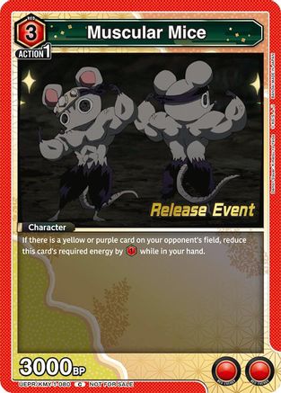 Image of Muscular Mice (UEPR/KMY-1-080) - UE05BT Demon Slayer Kimetsu no Yaiba Release Event Cards