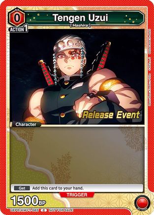 Image of Tengen Uzui (085) (UEPR/KMY-1-085) - UE05BT Demon Slayer Kimetsu no Yaiba Release Event Cards