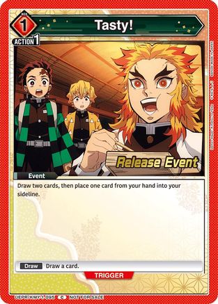 Image of Tasty! (UEPR/KMY-1-095) - UE05BT Demon Slayer Kimetsu no Yaiba Release Event Cards