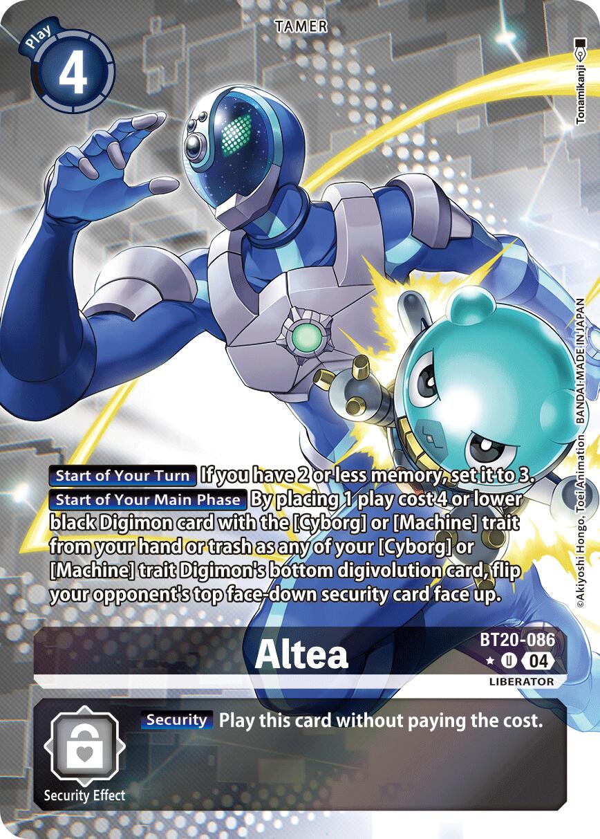 Image of Altea [BT20-086] (Alternate Art) [Release Special Booster Ver.2.5]