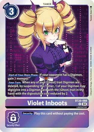 Image of Violet Inboots [BT20-088] - BT20-088 [Release Special Booster Ver.2.5]