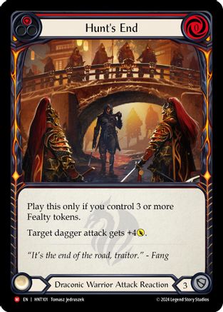 Image of Hunt's End [HNT101] (The Hunted)