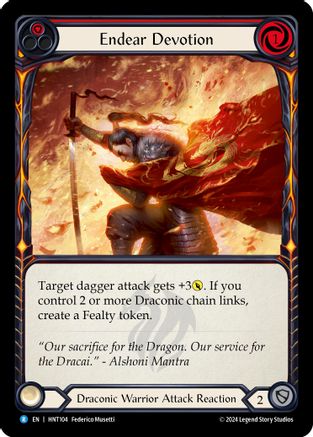Image of Endear Devotion (Red) [HNT104] (The Hunted)