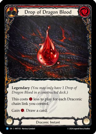 Image of Drop of Dragon Blood (Red) [HNT155] (The Hunted)