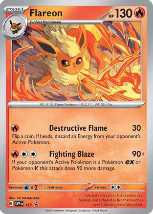 Image of Flareon (SVP167) [Scarlet & Violet: Black Star Promos]