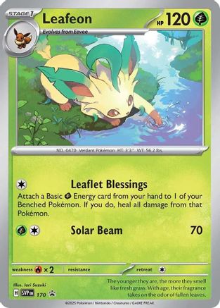 Image of Leafeon (SVP170) [Scarlet & Violet: Black Star Promos]