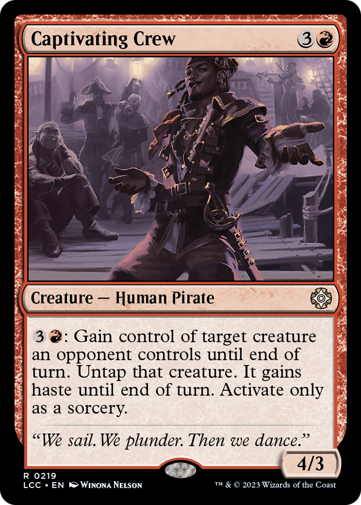 Image of Captivating Crew [The Lost Caverns of Ixalan Commander]