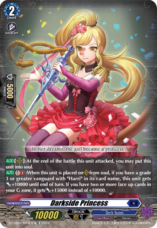 Image of Darkside Princess (DZ-SS02/007EN) [Stride Deckset -Harri-]