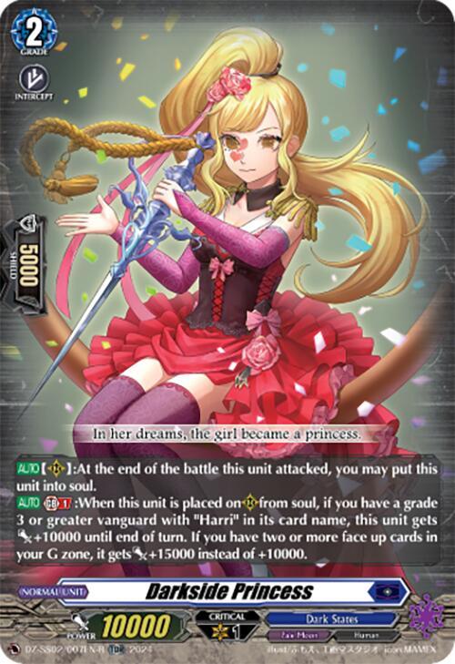 Image of Darkside Princess (TDR) (DZ-SS02/007EN-R) [Stride Deckset -Harri-]