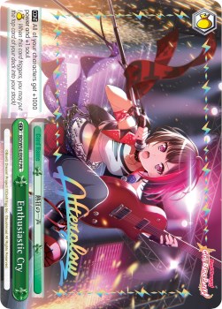 Image of Enthusiastic Cry (BD/W54-E047PR PR) (Promo) [BanG Dream! Girls Band Party!]