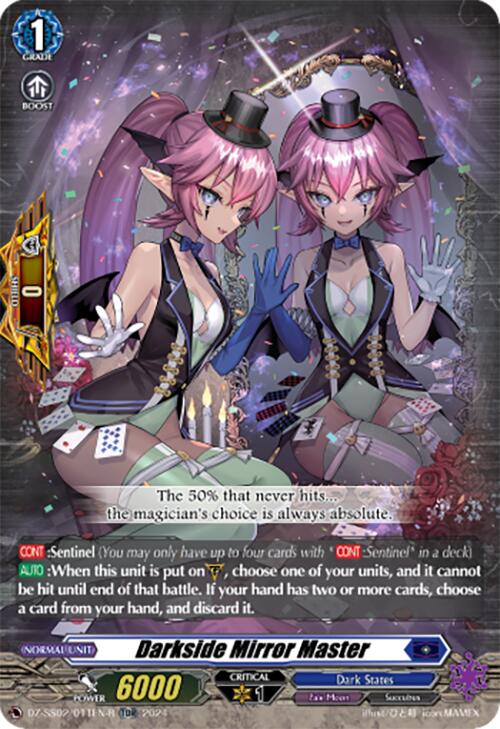 Image of Darkside Mirror Master (TDR) (DZ-SS02/011EN-R) [Stride Deckset -Harri-]