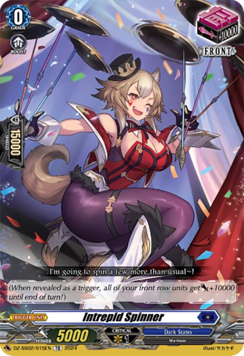 Image of Intrepid Spinner (DZ-SS02/015EN) [Stride Deckset -Harri-]