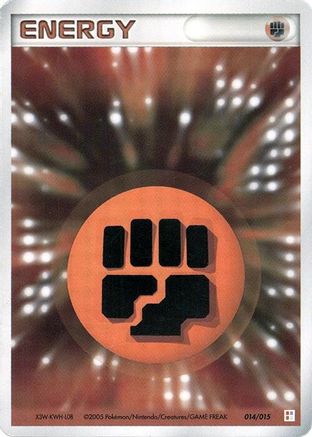 Image of Basic Fighting Energy - 014/015 (014/015) - Fighting Quick Construction Pack Unlimited