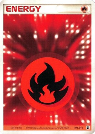 Image of Basic Psychic Energy - 011/015 (011/015) - Fire Quick Construction Pack Unlimited