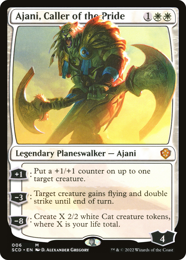 Image of Ajani, Caller of the Pride [Starter Commander Decks]