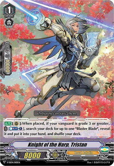 Image of Knight of the Harp, Tristan (V-SS04/010EN) [Majesty Lord Blaster]