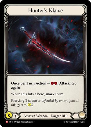 Image of Hunter's Klaive [HNT009] (The Hunted)