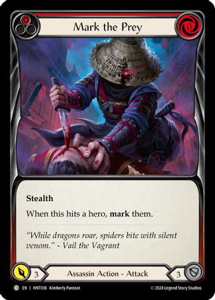 Image of Mark the Prey (Red) [HNT038] (The Hunted)