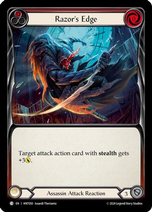 Image of Razor's Edge (Red) [HNT050] (The Hunted)