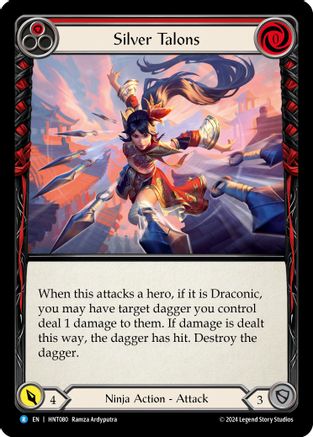 Image of Silver Talons (Red) [HNT080] (The Hunted)