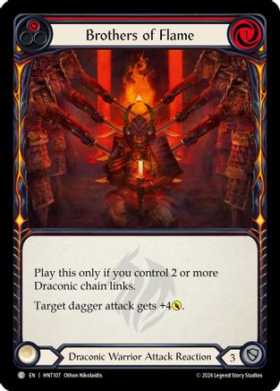 Image of Brothers of Flame (Red) [HNT107] (The Hunted)