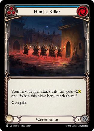 Image of Hunt a Killer (Blue) [HNT133] (The Hunted)  Rainbow Foil