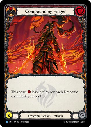 Image of Compounding Anger (Red) [HNT151] (The Hunted)